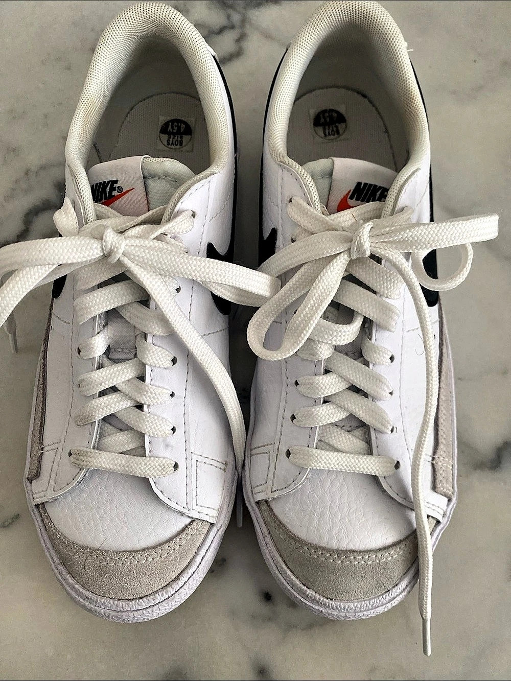 Nike Court Legacy White & Black Sneakers